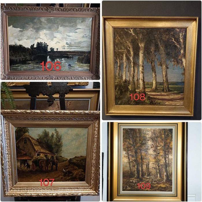 Pejzaż  portret martwa natura - obraz olejny