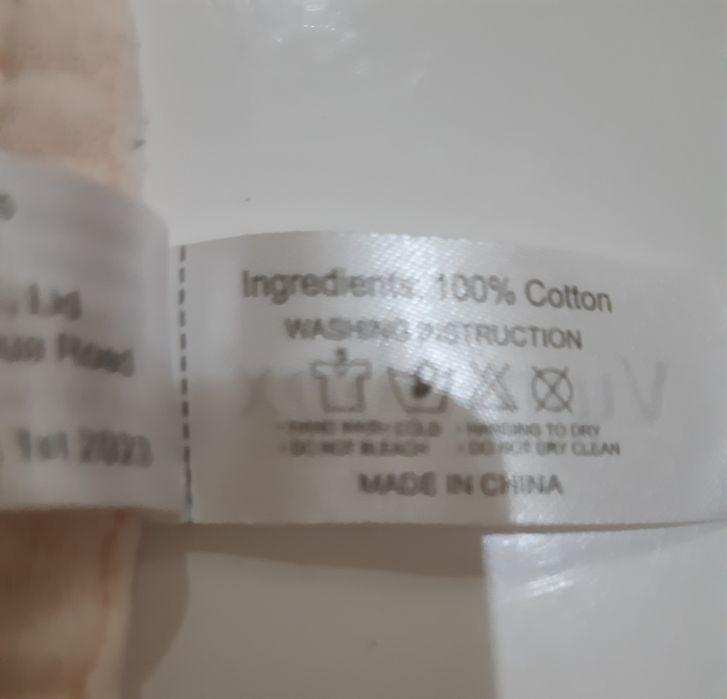 3 bawełniane śliniaczki