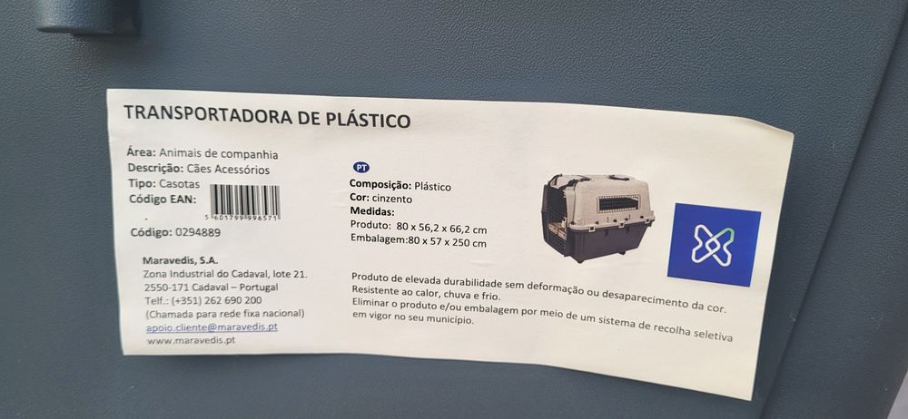 Transportadora de plástico