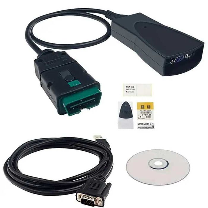 Ділерський автосканер Lexia 3 PP2000 DiagBox v9.85 Wi-Fi (Citroen Peugeot)