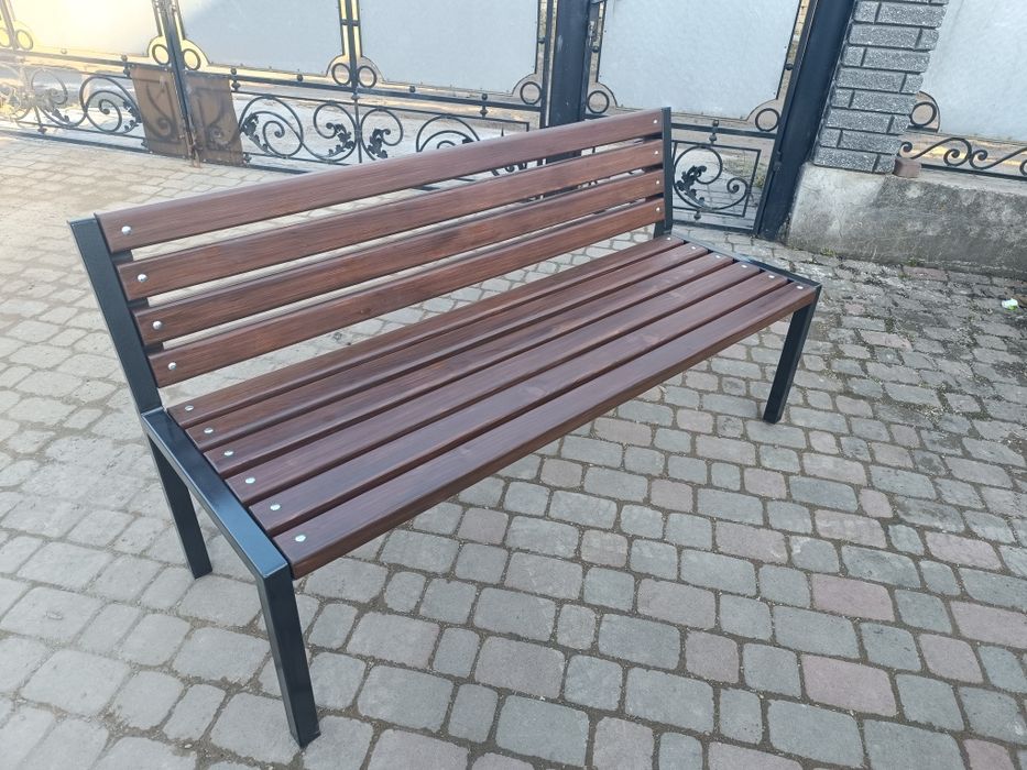 Лавка кована, лофт, лавочки, скамейки.