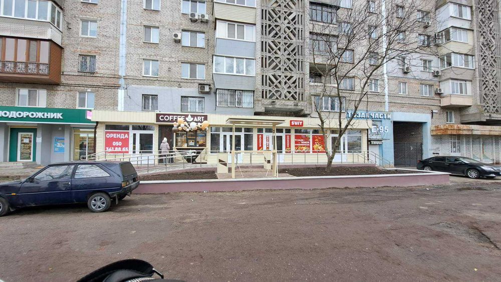 Здаються в оренду приміщення м. Запоріжжя, вул, Космічна 124.