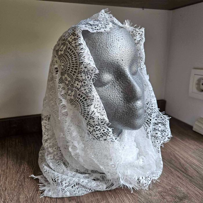 Палантин платок для церкви для венчания, крестин