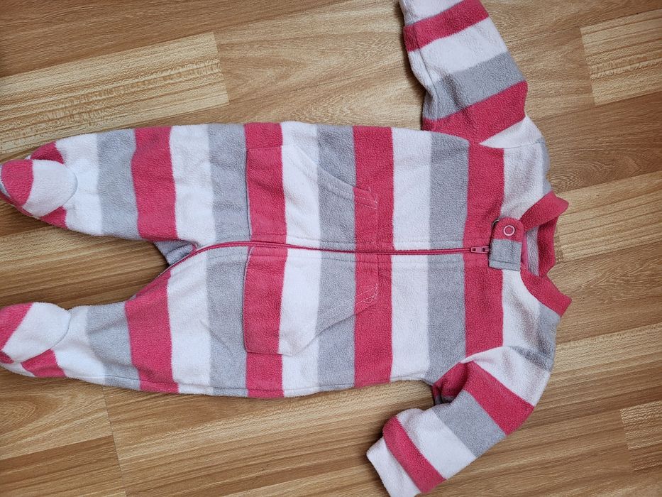 Флісові ромпери для дівчинки