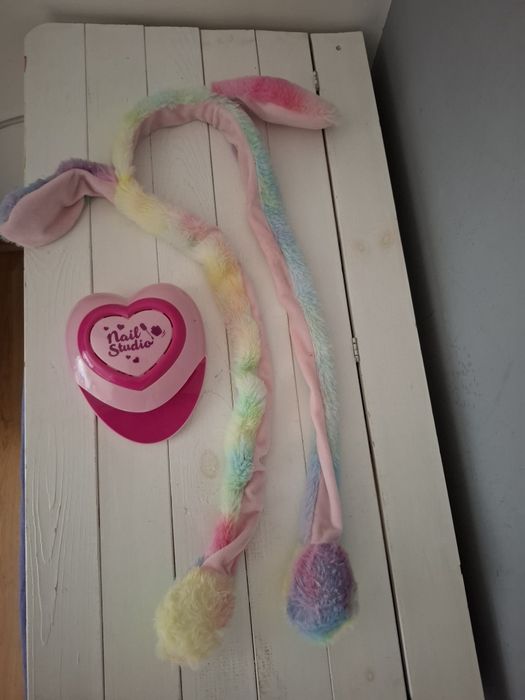 Toaletka drewniana dla dziewczynki, książka Świnka Peppa plus gratisy