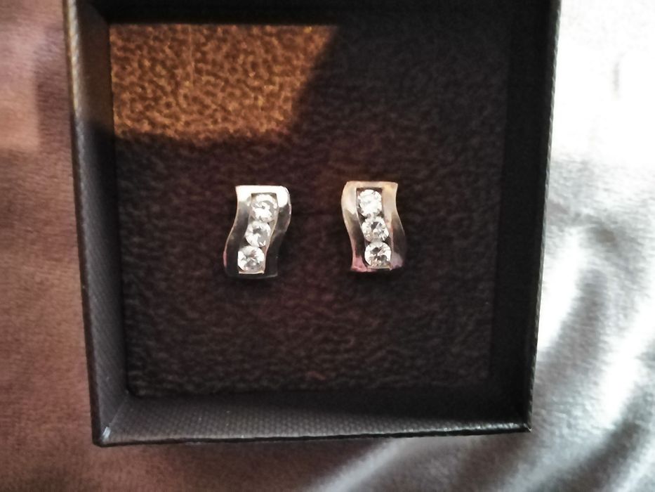 Kolczyki Apart z cyrkoniami bdb