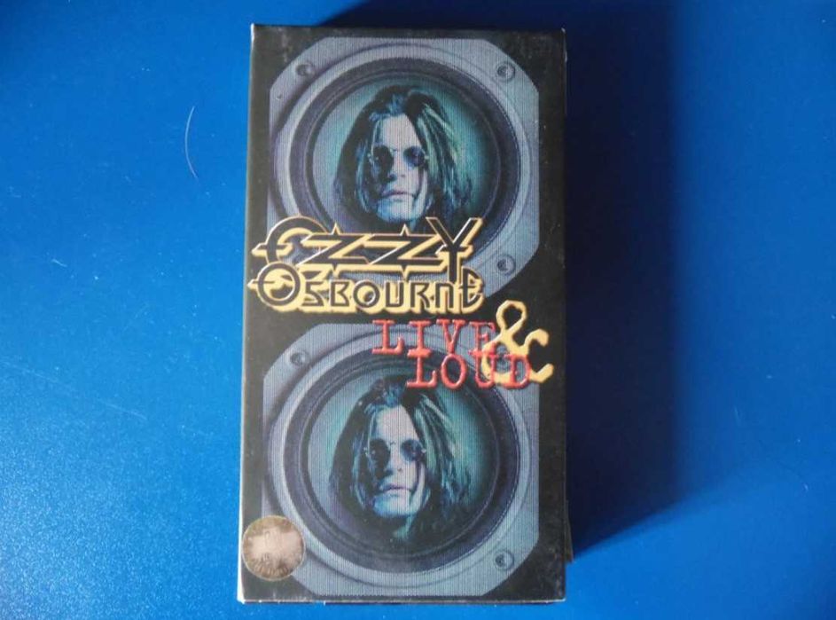 Видеокассета VHS Ozzy Osbourne "Live & Loud"