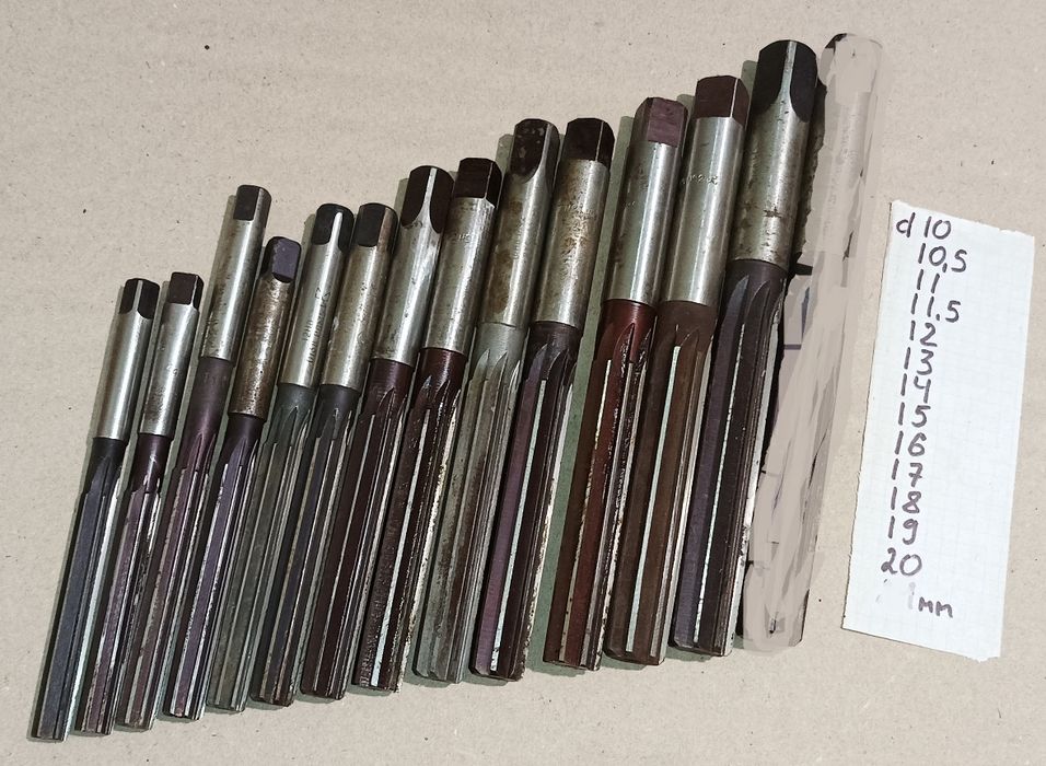 Мітчик плашка лерка СРСР набор М5-М27 + конічні дюмові та трубні