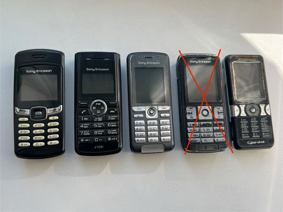 Sony Ericsson k800,k550,z520w200,k310,t290,j120 Nokia c5,6151 Samsung