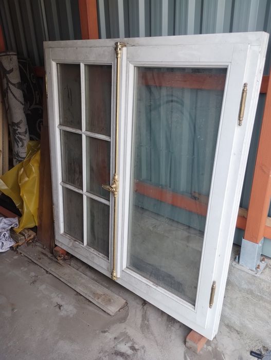 OKNO drewniane 125X135