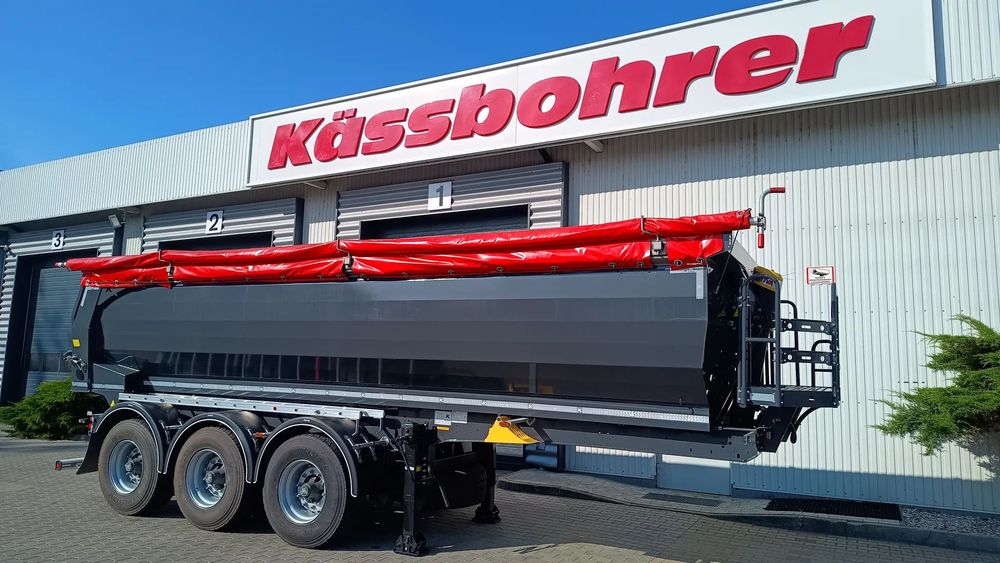 Kassbohrer K.SKS B 24  Naczepa wywrotka stalowa 24m3