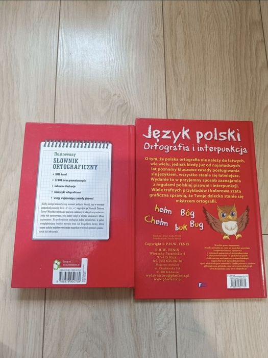 Ilustrowany słownik ortograficzny+ ortografia i interpunkcja dla dzieci