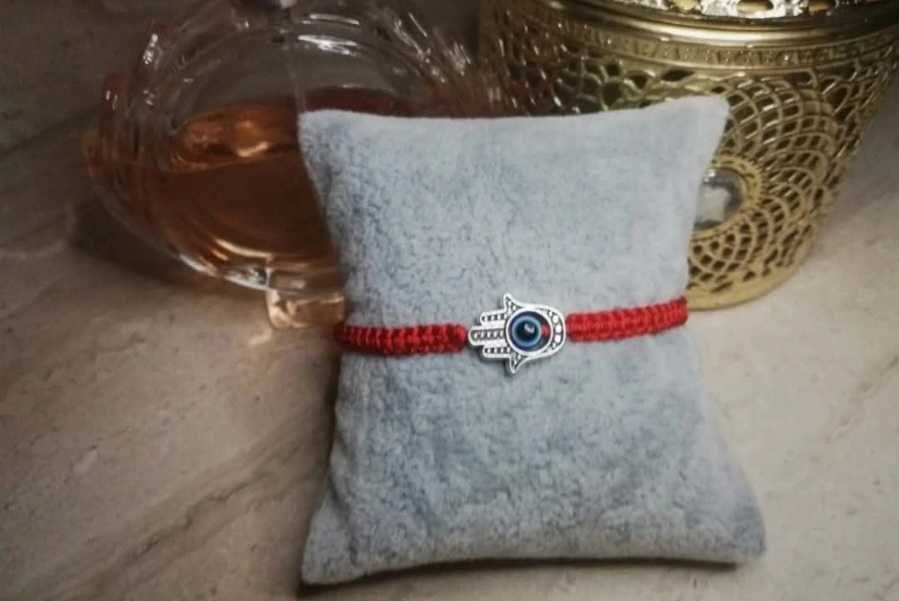 Bransoletka ochronna. Bransoletka Ręka Fatimy i oko proroka
