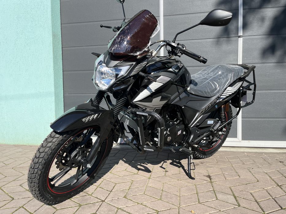 Мотоцикл Ліфан/Lifan CityR 200 Сіро-Чорний