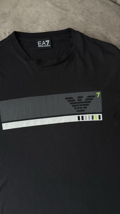 Кофта чорна чоловіча Ea7 Emporio Armani оригінал