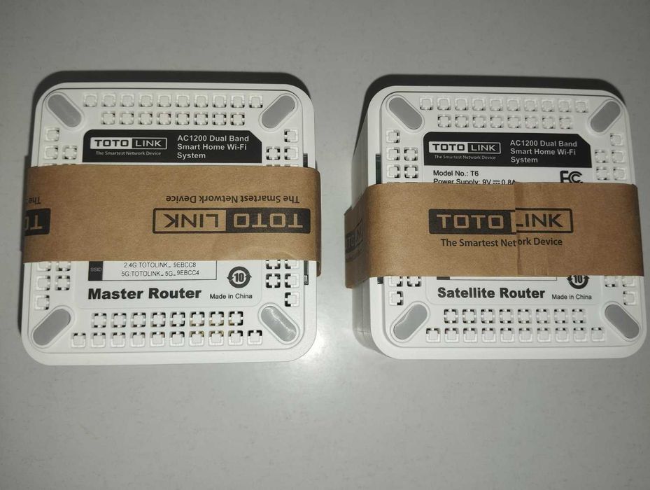 Router Totolink T6 AC1200 2szt. Biały
