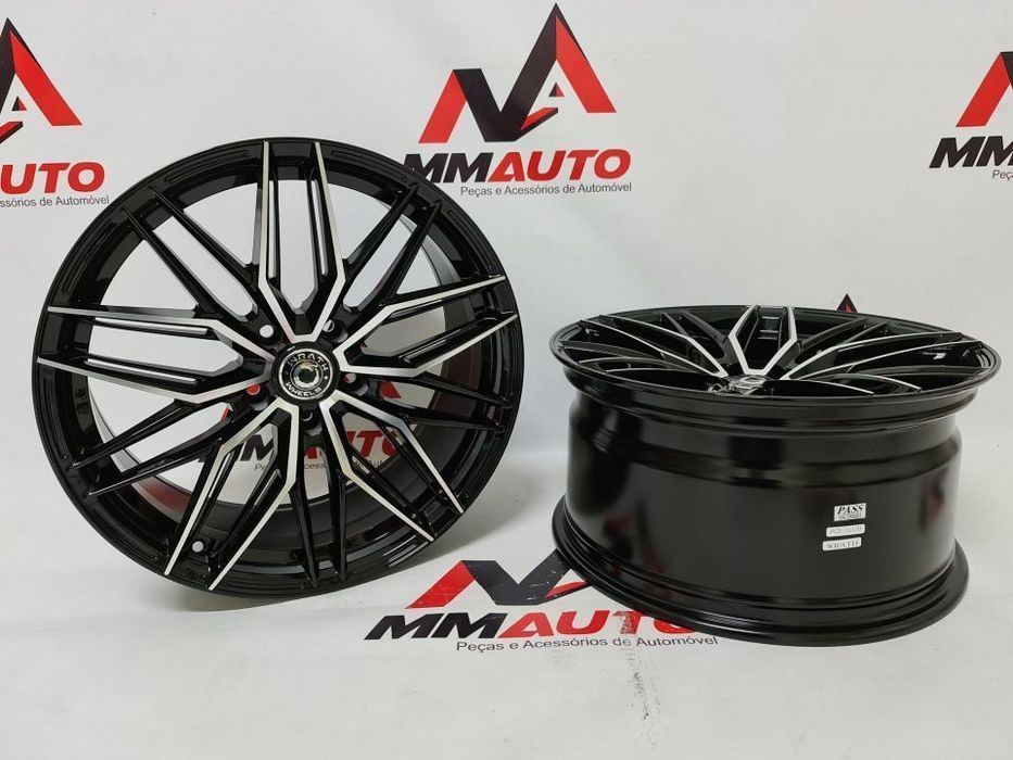 Jantes Wrath WF9 Preto Polido 19