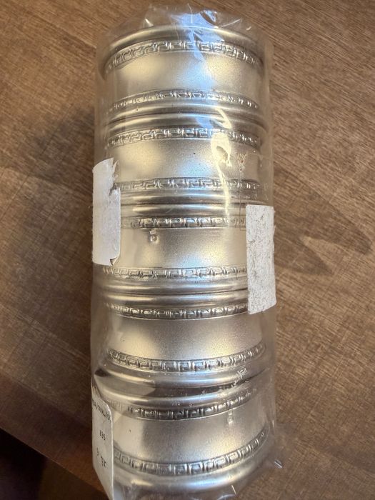 5 Argolas para guardanapos em prata