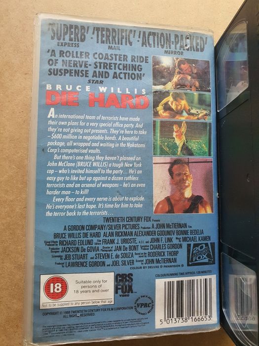 Szklana Pułapka VHS