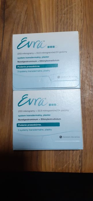 Plastry evra 2 opakowania