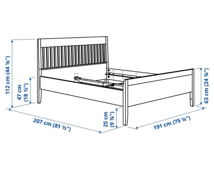 Cama e Colchão Casal