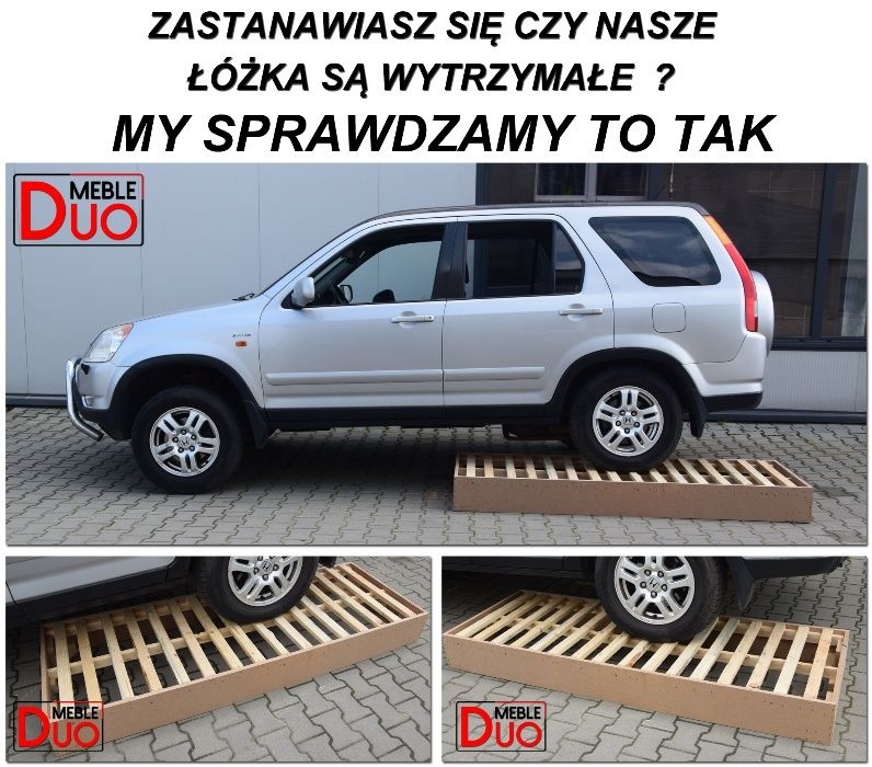 Łóżko hotelowe RELAXODY Baza + Materac kieszeniowy 70x200