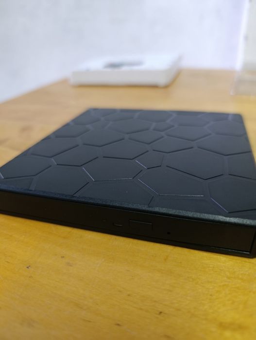 Zewnętrzny napęd CD/DVD USB 3.0 + USB-C | Model ECD829 | Slim Black