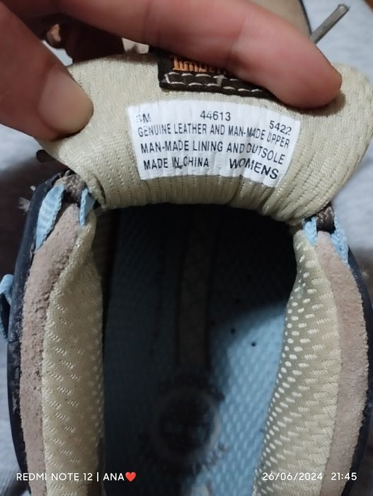 Sapatos caminhada Timberland