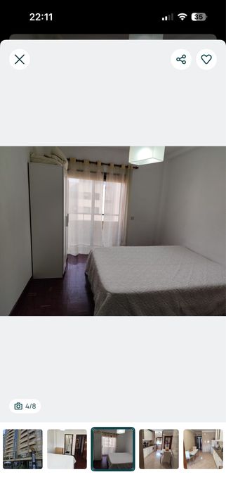 Arrenda de quarto em Apartamento t2