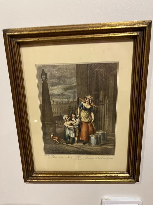 Quatro quadros vintage