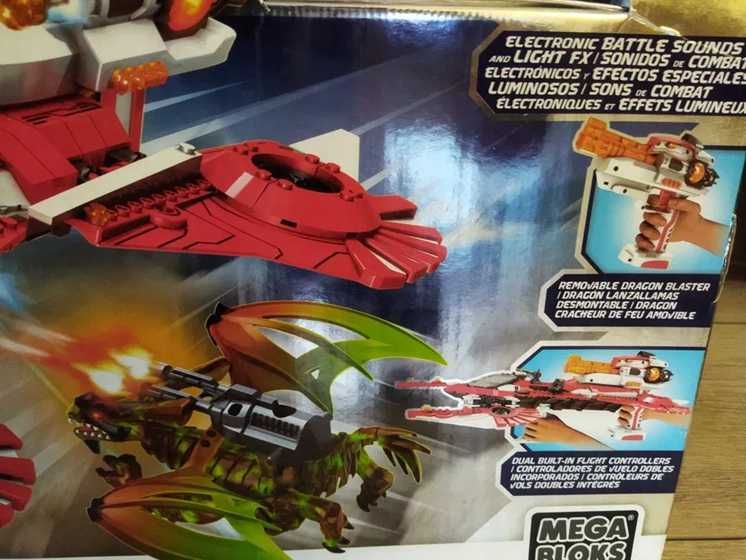 Mega Bloks klocki Dragons 95214 Smoczy Niszczyciel NOWY