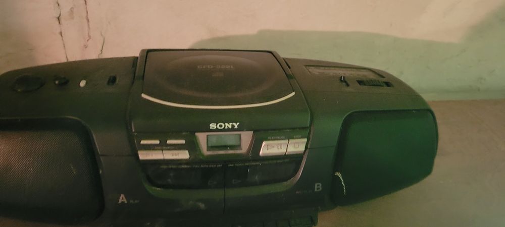 Radiomagnetofon  sony