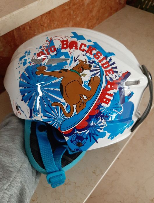 Kaska narciarski na łyżwy scooby doo