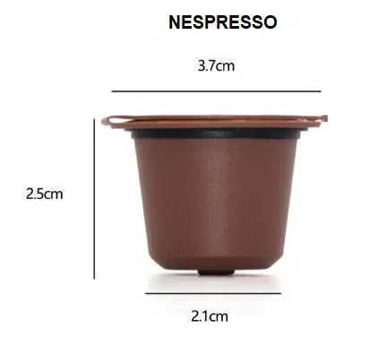 Capsula Nespresso reutilizável café chá Cappuccino Maquina NOVO