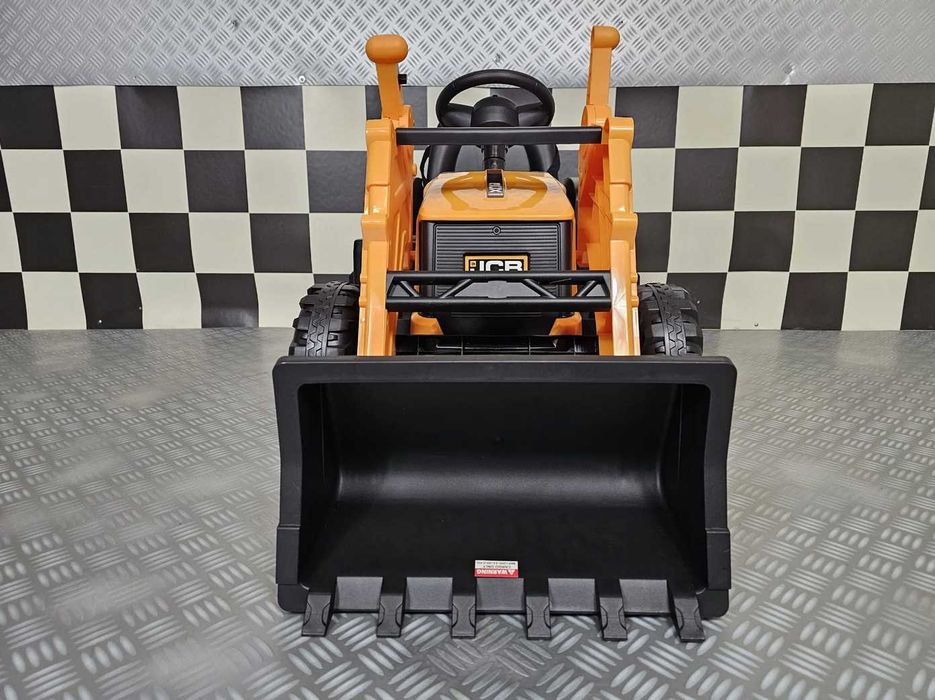 TRAKTOR Koparka Ładowarka JCB Spychacz Ciągnik Auto AKUMULATOR DZIECI