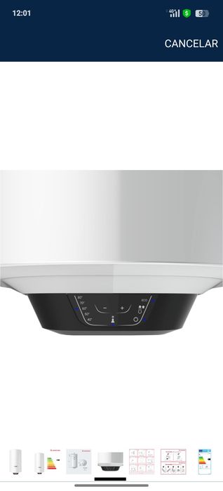 Termo 65 litros Ariston