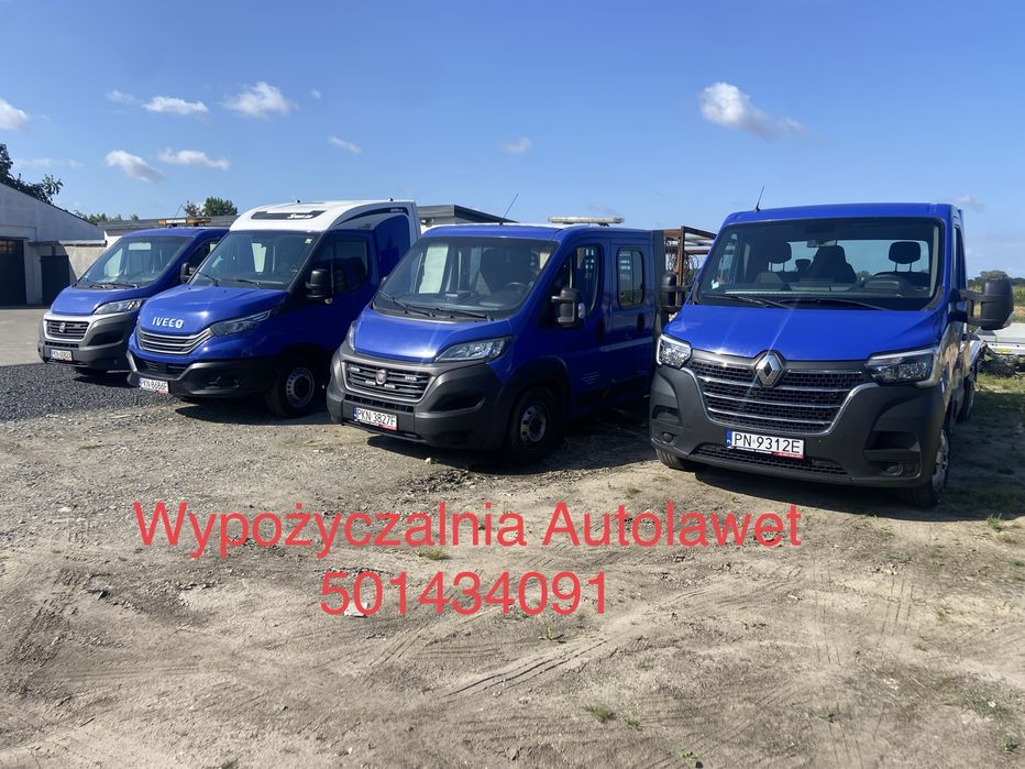 Wypożyczalnia wynajem busów dostawczych, auta dostawcze , brygadówki