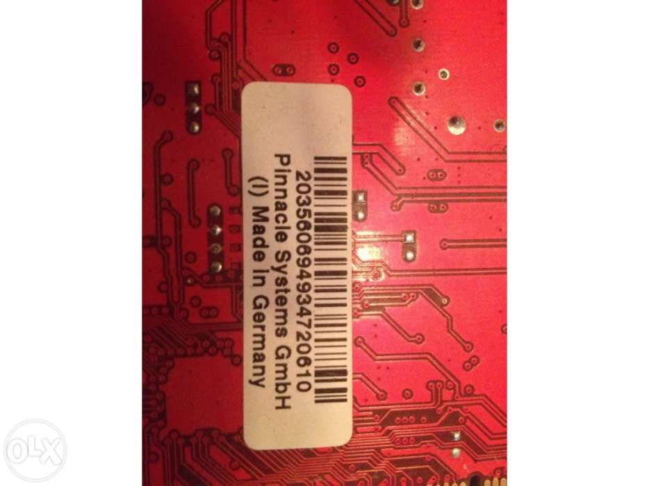 Placa tv pci pinacle