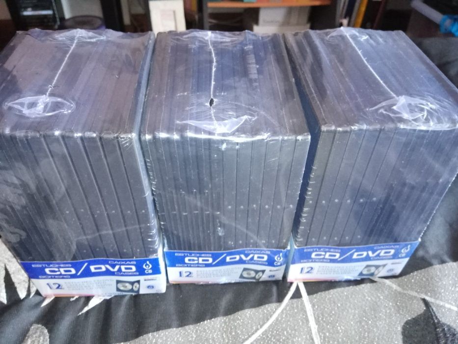 Pack 12 caixas de DVDs novas434772924171571201