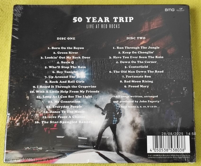 John Fogerty - 50 Year Trip Live At Red Rocks 2CD