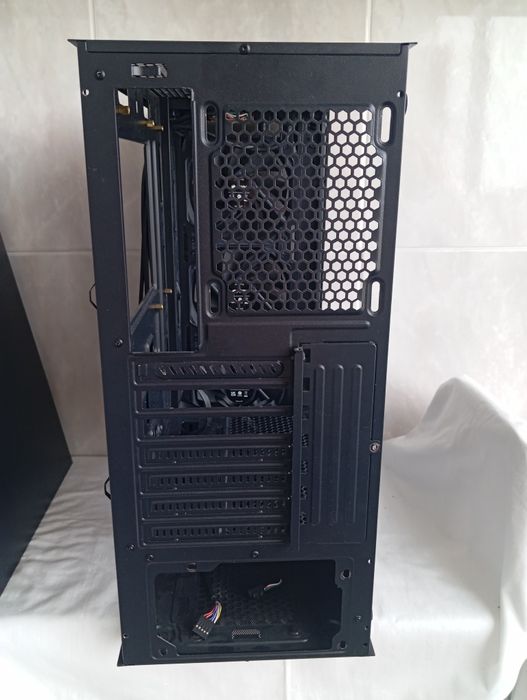 Корпус Fury SHOBO SH4F Black (3xARGB фентилятори, Mesh, Скло) Гарантія!