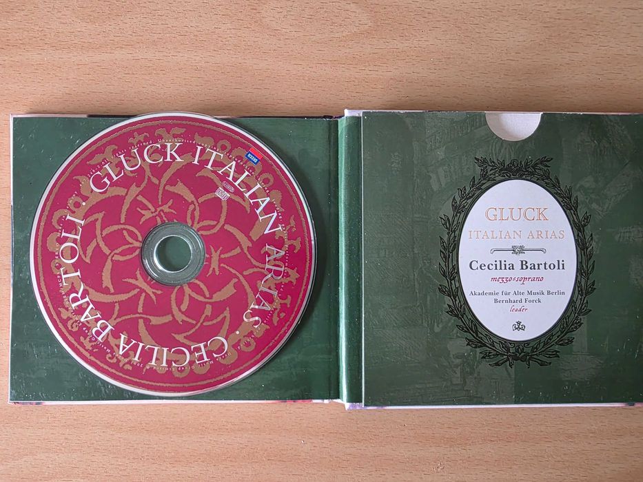 CD de Música "Gluck Italian Arias" com Cecilia Bartoli