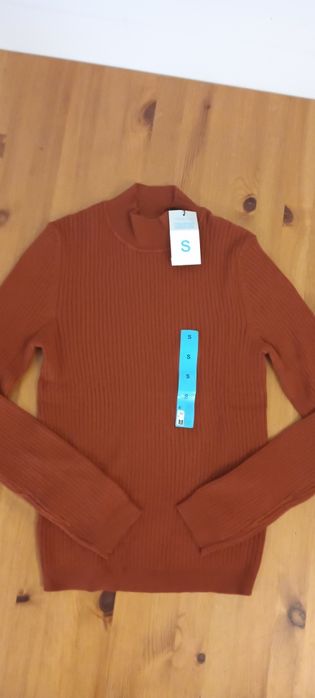 Camisola cor de tijolo S