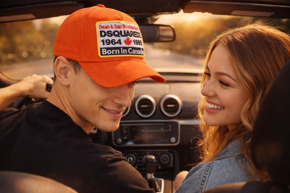 Бейсболка Dsquared2 Born in Canada Cap — Оригінал