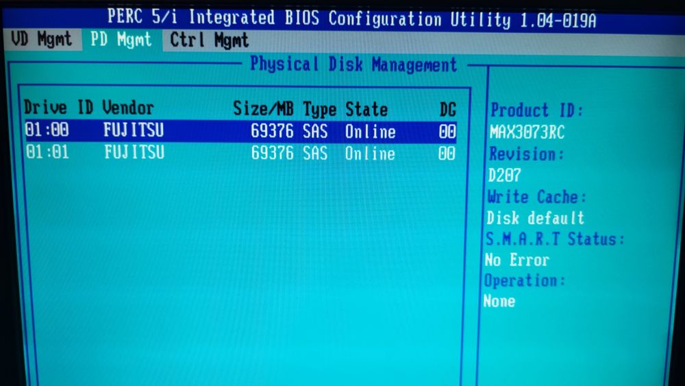 Dell PowerEdge 1950 | 2 x Xeon E5310 | 20GB RAM | 2 x 73GB HDD SAS