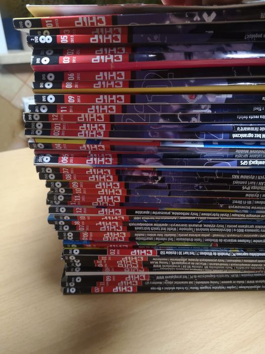 Czasopismo chip 49 sztuk