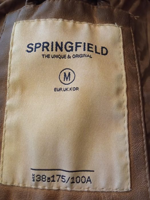 Casaco em pele da Sprinfield tamanho M.
