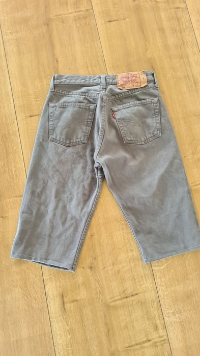 Krótkie spodenki Szorty Levis Levi's 501. Szare Brązowe. Rozmiar W29