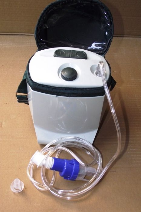 Nebulizador italiano a funcionar