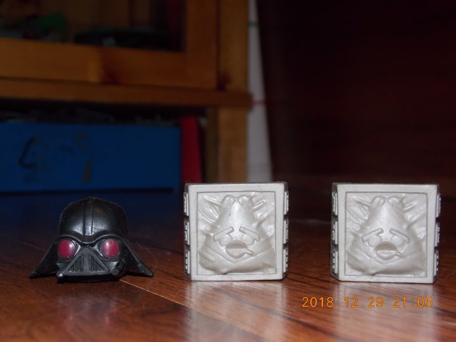 Angry Birds figurki Star Wars ,nakładki na ołówki 6szt.